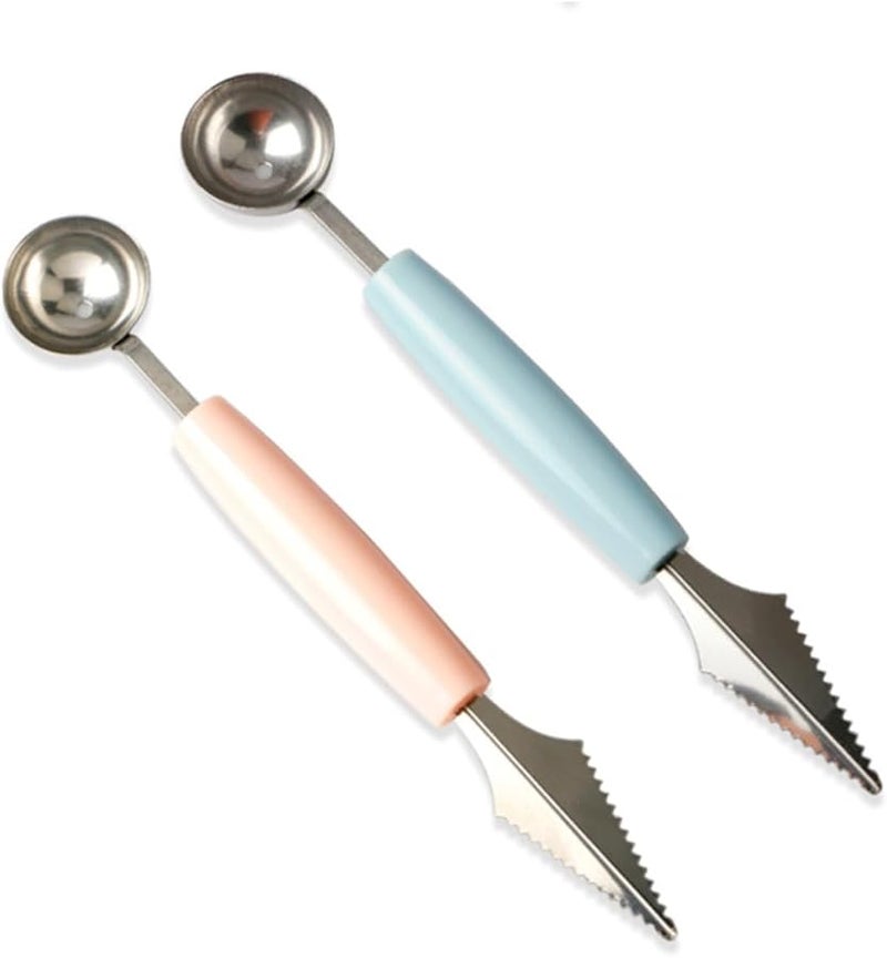 Stainless Steel Watermelon Scooper Set With Fruit Carving Knife Multi Function Tools - Image 5